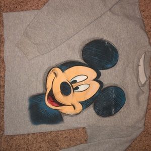Cropped Mickey pull over !!